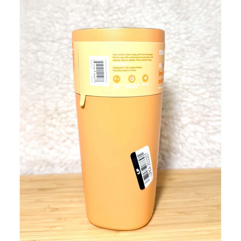 Owala 20oz SmoothSip Coffee Tumbler Tangy Tango Orange No Lid READ - Picture 5 of 7